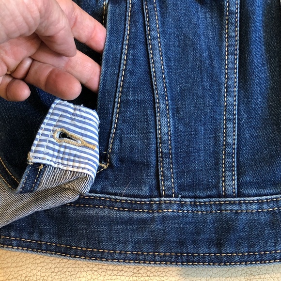 Talbots NWT blue denim jean jacket - Picture 5 of 8